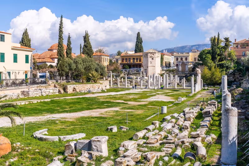 Atena: E-Ticket și ghid audio Agora romană