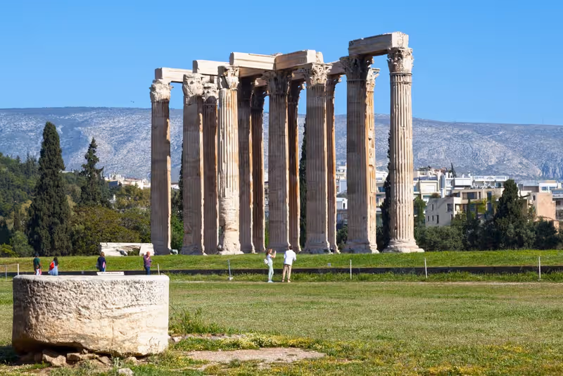 Ingresso al Tempio di Zeus Olimpico + audioguida