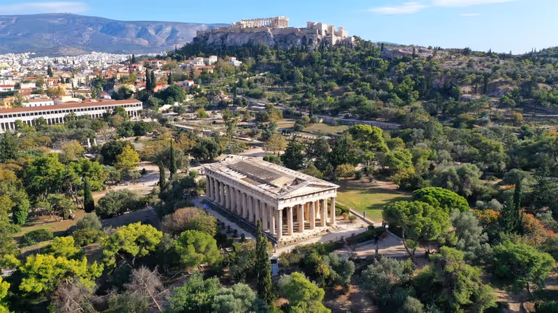 Visite à pied de l'Acropole, de Plaka et de Monastiraki