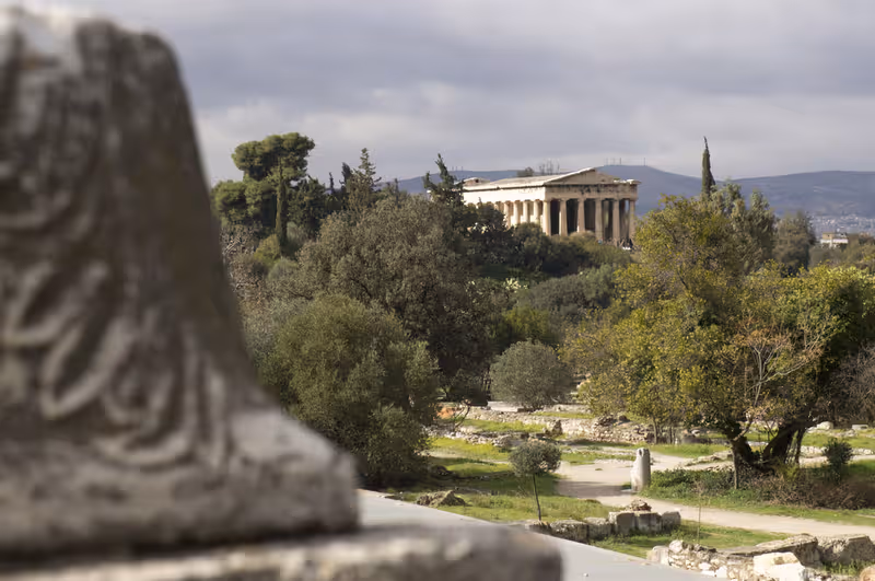 Acrópolis de Atenas, Ágora antigua y visita al Museo del Ágora